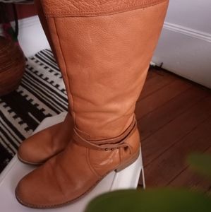 Lands' End Women's Cognac Riding Shoes